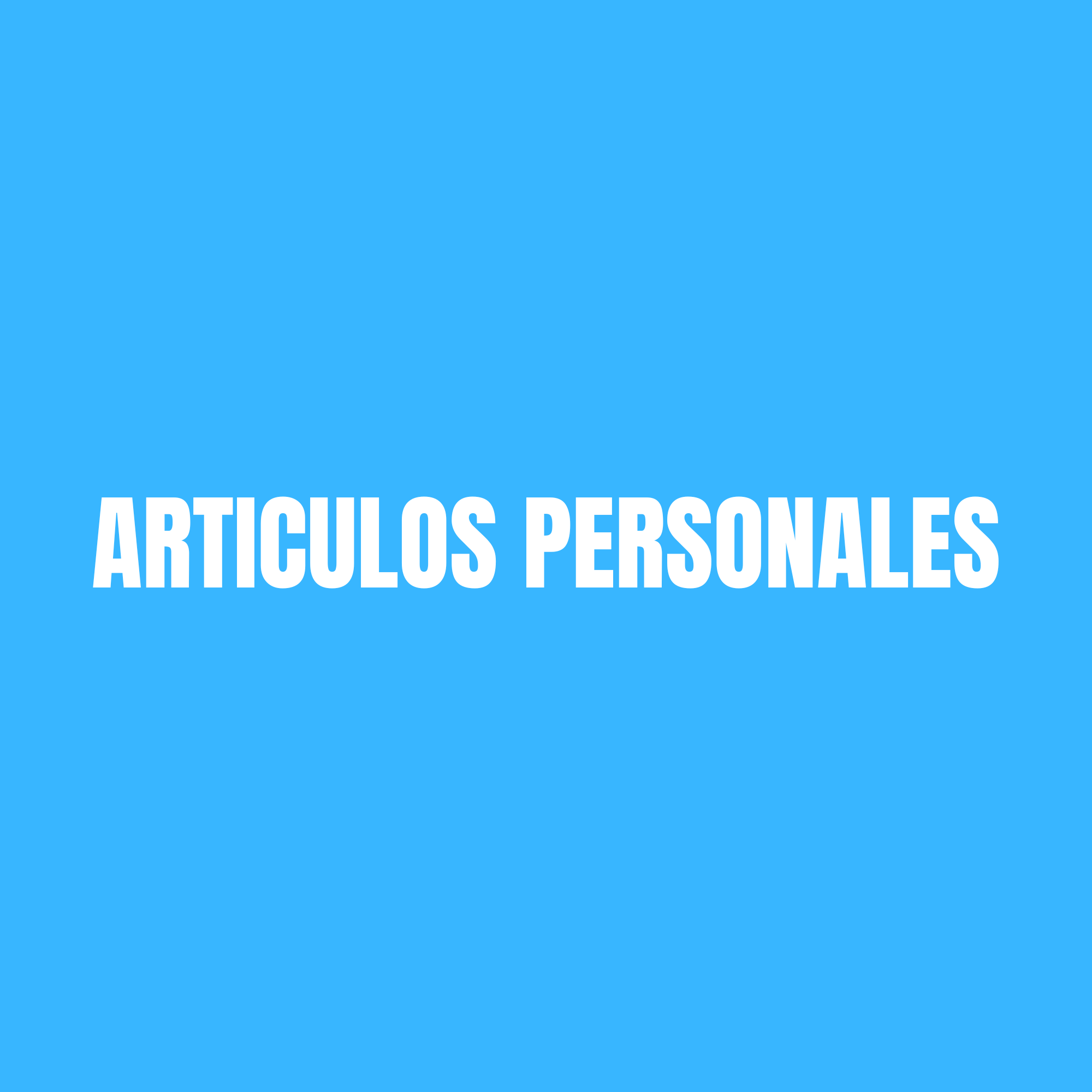 PERSONALES