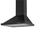 Campana Extractora de Olores de 60 cm (Negro)