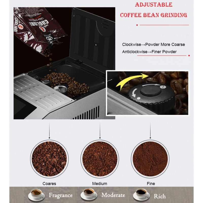 Máquina de café y cappuccino comercial profesional