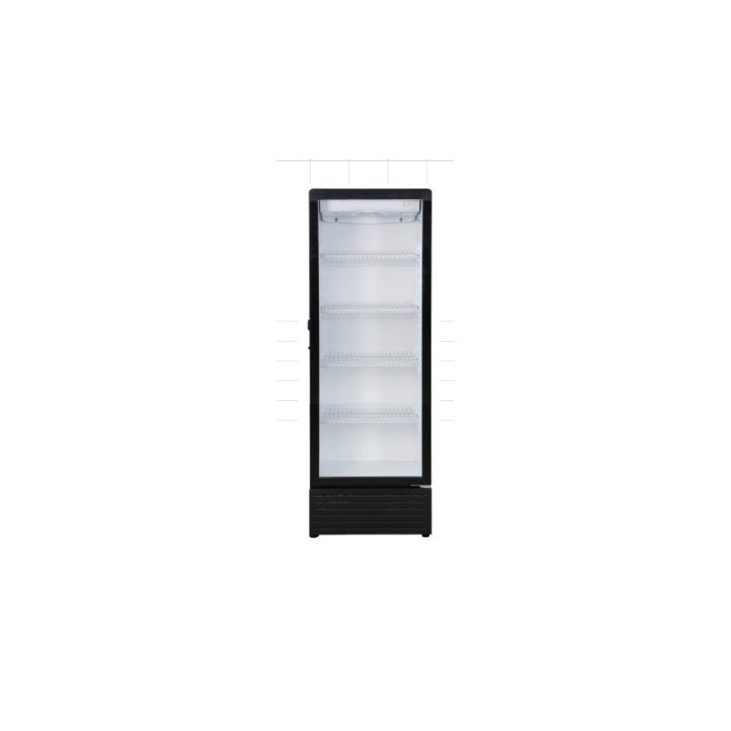 Enfriador exhibidor vertical de 5.2 pies cubicos MARCA PREMIERE