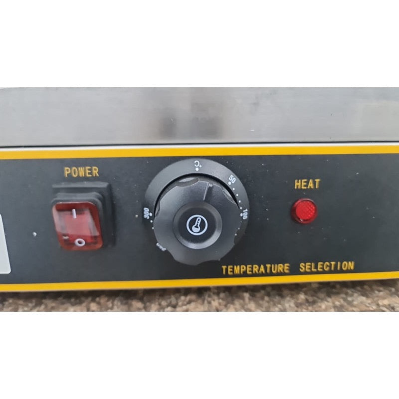 Parrilla electrica para panini Industrial de cuatro rebanadas