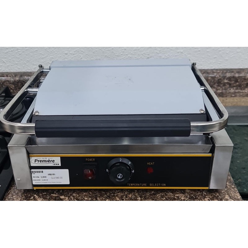 Parrilla electrica para panini Industrial de cuatro rebanadas