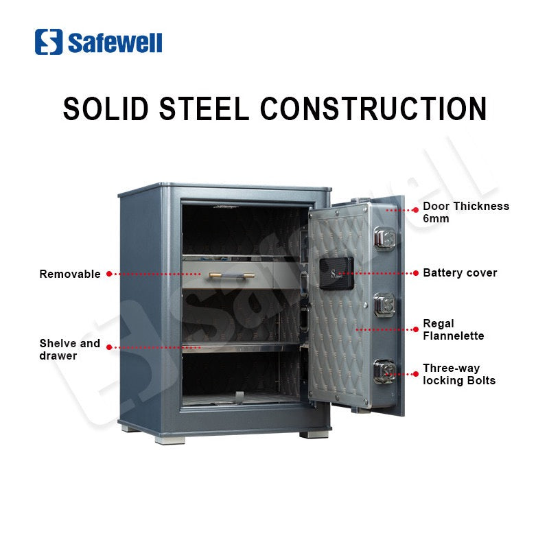 Caja fuerte de lujo para joyería, armas y todo tipo de valores MARCA SAFEWELL