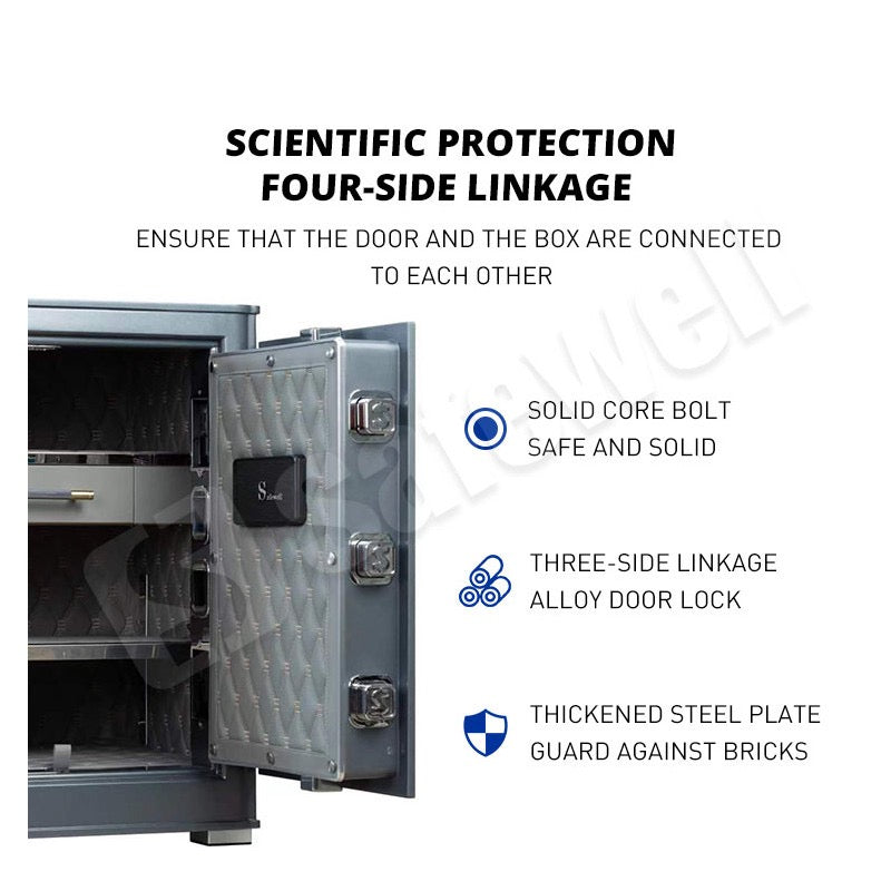 Caja fuerte de lujo para joyería, armas y todo tipo de valores MARCA SAFEWELL