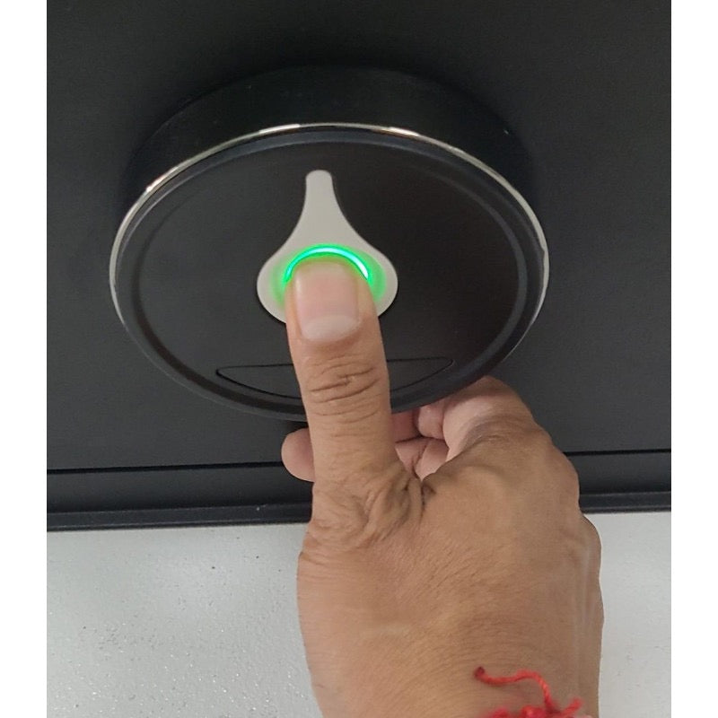 Caja fuerte de seguridad con lector de huella dactilar MARCA SAFEWELL