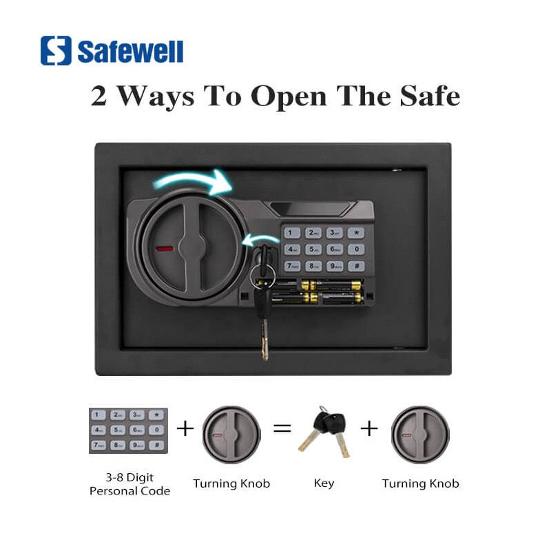 Caja fuerte de seguridad MARCA SAFEWELL