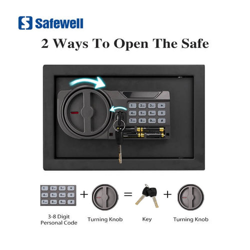 Caja fuerte de seguridad MARCA SAFEWELL
