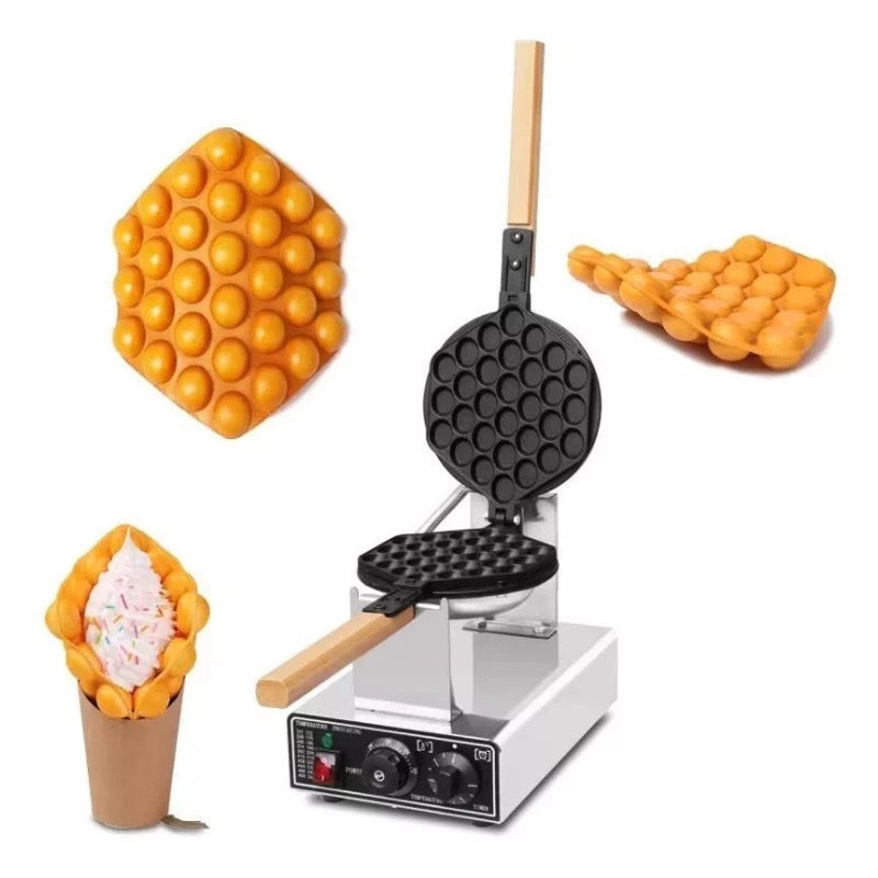 Maquina De Hacer Wafflera tipo Bubble MARCA PREMIERE