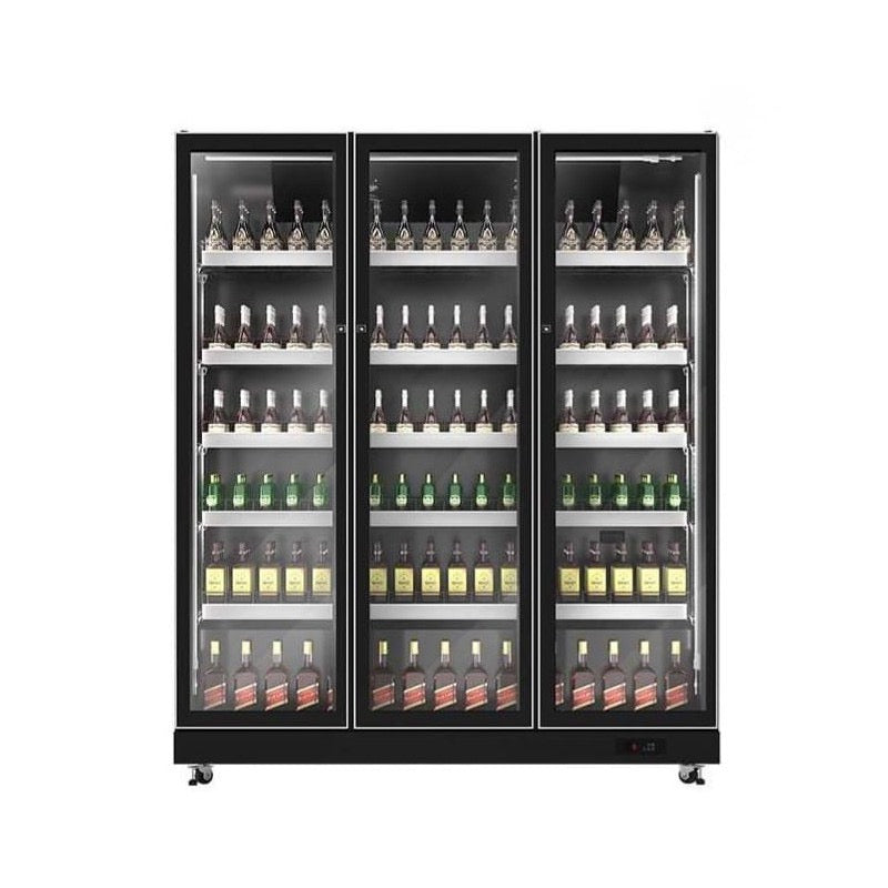 Enfriador exhibidor vertical de 37 pies cubicos MARCA PREMIERE
