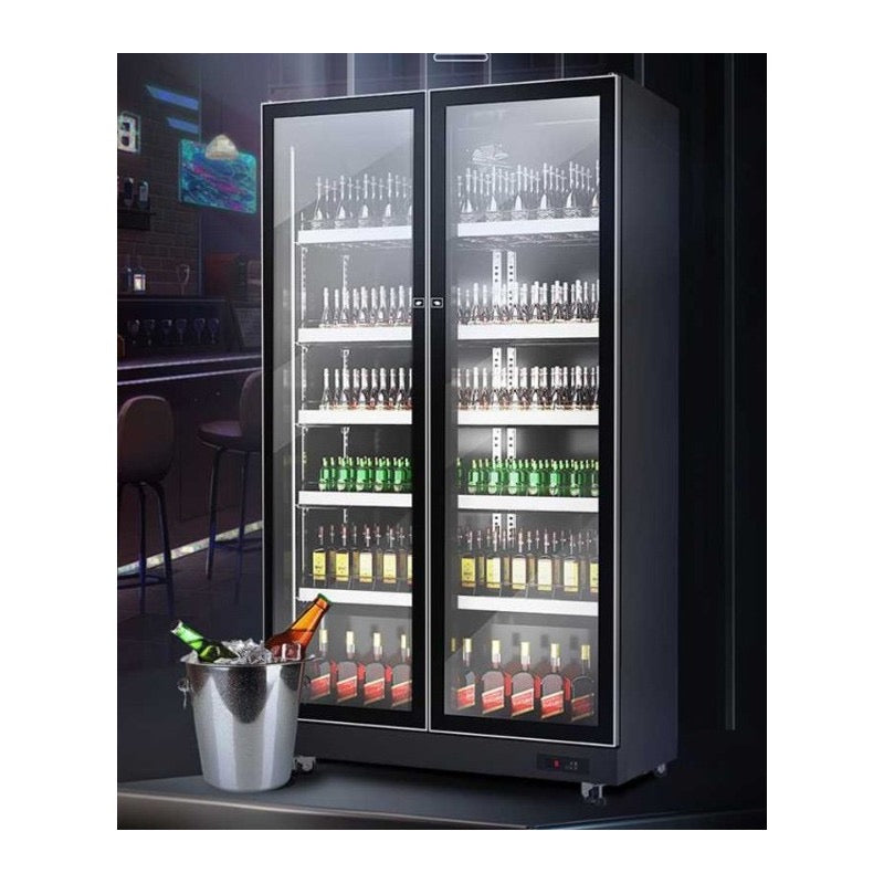 Enfriador exhibidor vertical de 24 pies cubicos MARCA PREMIERE