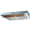 Extractor de olores de 24 pulgadas de acero inoxidable